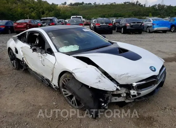 BMW I8 2017 vin WBY2Z2C39HV676881 from auto auction Copart