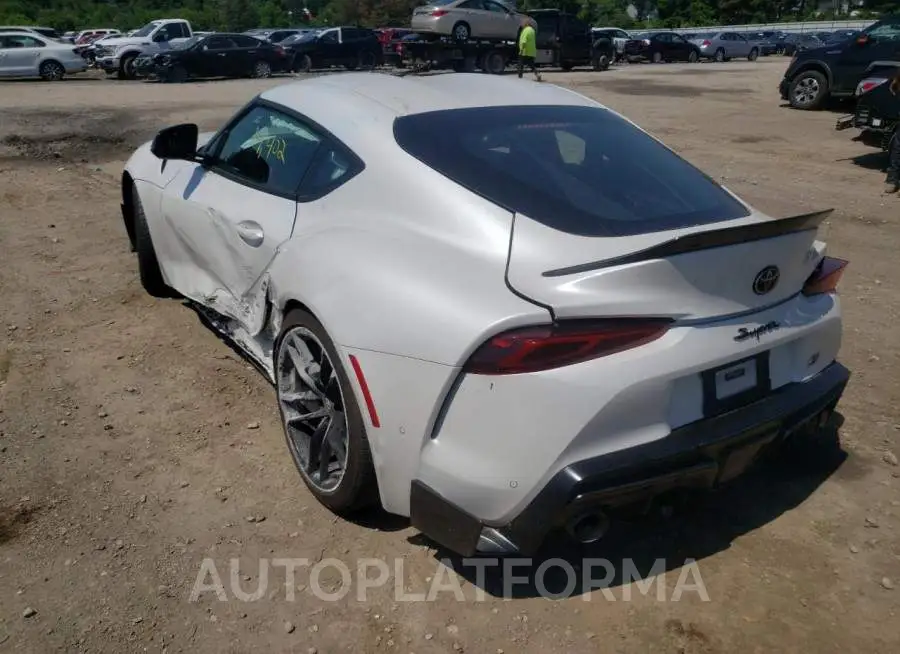 TOYOTA SUPRA BASE 2022 vin WZ1DB0C09NW046424 from auto auction Copart