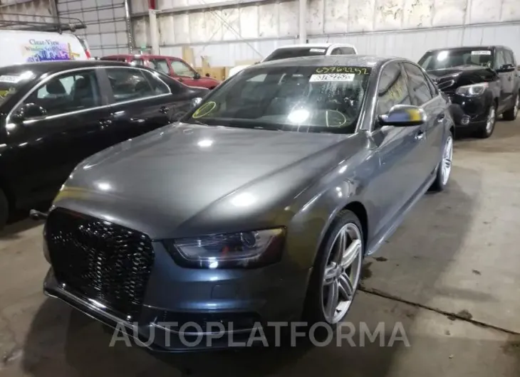 AUDI S4 PREMIUM 2015 vin WAUBGAFL2FA026515 from auto auction Copart