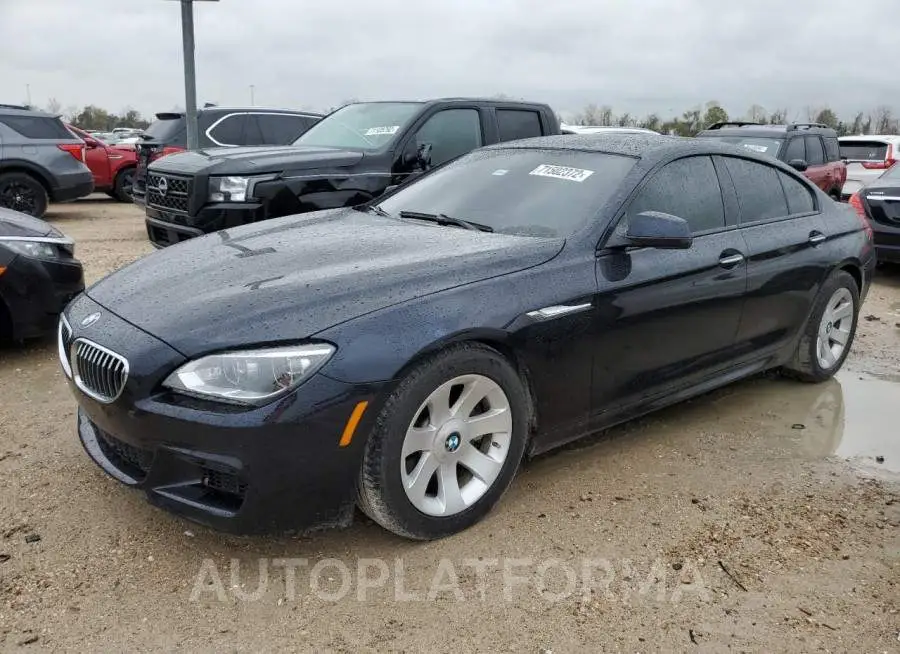 BMW 640 I GRAN 2015 vin WBA6A0C57FD318839 from auto auction Copart