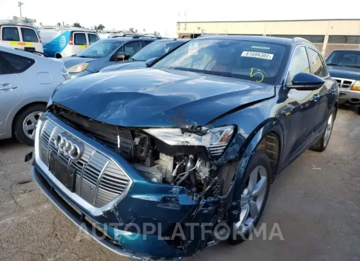 AUDI E-TRON PRE 2019 vin WA1VAAGE6KB012620 from auto auction Copart