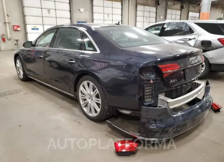 AUDI A8 L QUATT 2015 vin WAU3GAFD2FN001250 from auto auction Copart