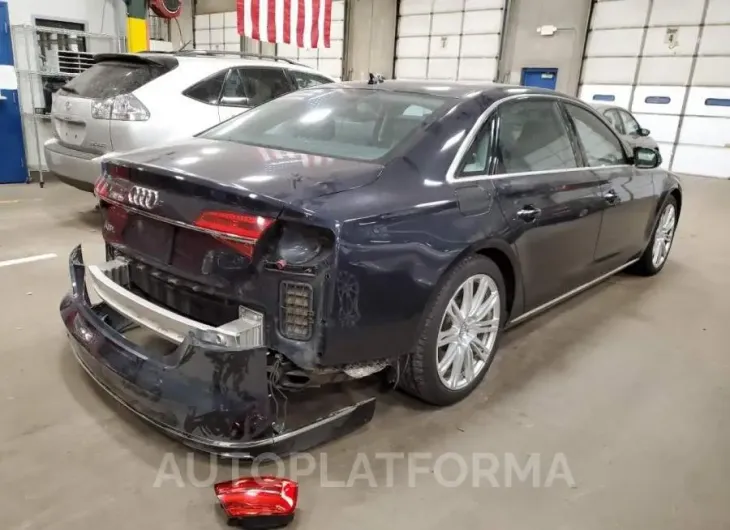 AUDI A8 L QUATT 2015 vin WAU3GAFD2FN001250 from auto auction Copart