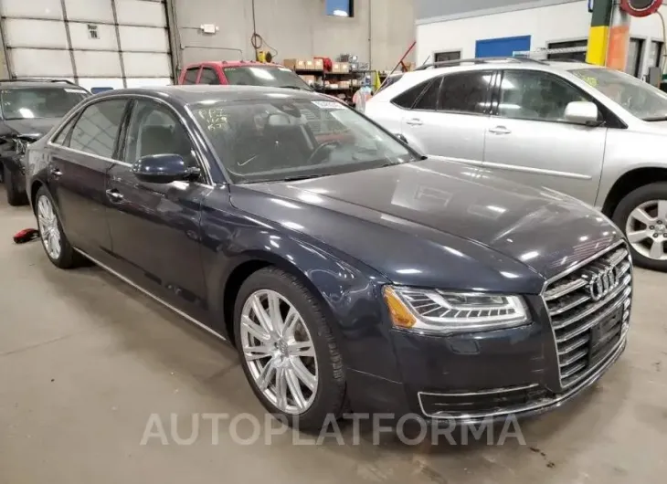 AUDI A8 L QUATT 2015 vin WAU3GAFD2FN001250 from auto auction Copart