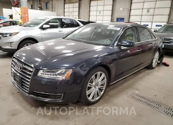 AUDI A8 L QUATT 2015 vin WAU3GAFD2FN001250 from auto auction Copart