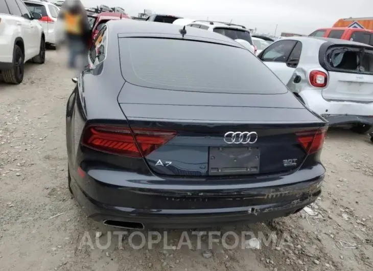 AUDI A7 PREMIUM 2016 vin WAUWGAFC7GN055178 from auto auction Copart