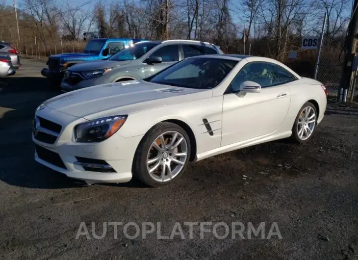 MERCEDES-BENZ SL 550 2015 vin WDDJK7DA3FF032379 from auto auction Copart