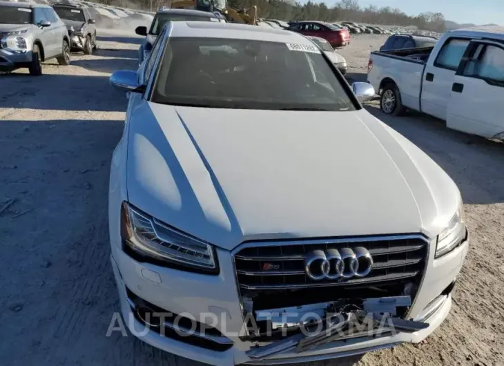 AUDI S8 QUATTRO 2016 vin WAUJSAFD4GN006411 from auto auction Copart