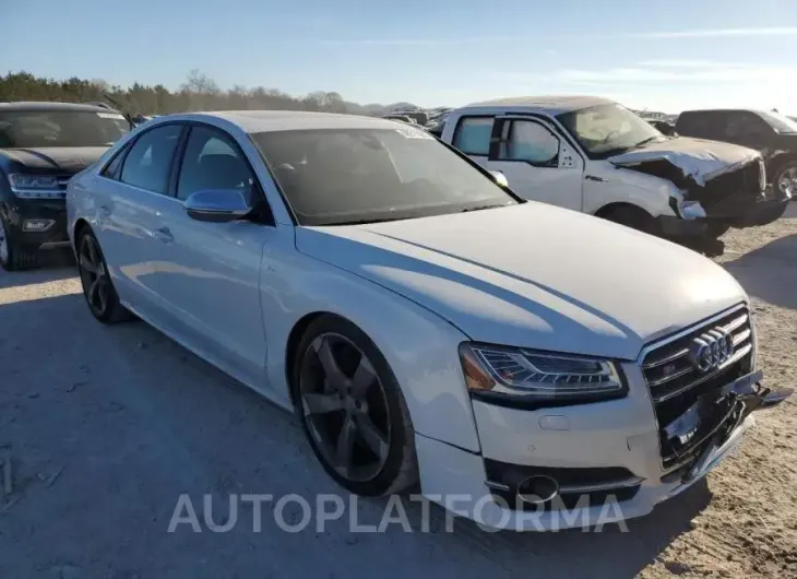 AUDI S8 QUATTRO 2016 vin WAUJSAFD4GN006411 from auto auction Copart