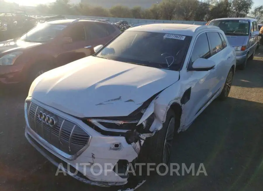 AUDI E-TRON PRE 2019 vin WA1VAAGE0KB005419 from auto auction Copart