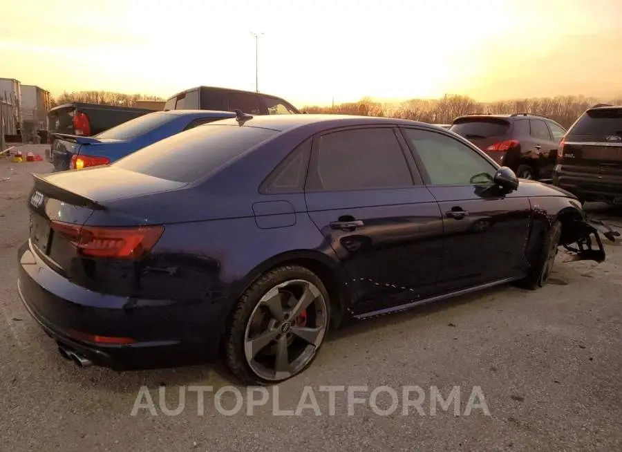 AUDI S4 PREMIUM 2018 vin WAUB4AF4XJA089193 from auto auction Copart