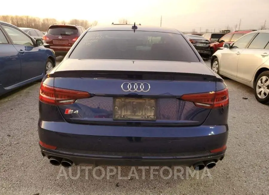 AUDI S4 PREMIUM 2018 vin WAUB4AF4XJA089193 from auto auction Copart