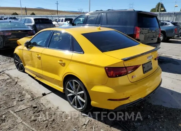 AUDI S3 PREMIUM 2017 vin WAUB1GFF0H1060289 from auto auction Copart