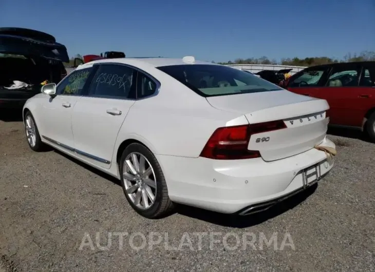 VOLVO S90 T6 INS 2018 vin LVY992ML3JP017874 from auto auction Copart