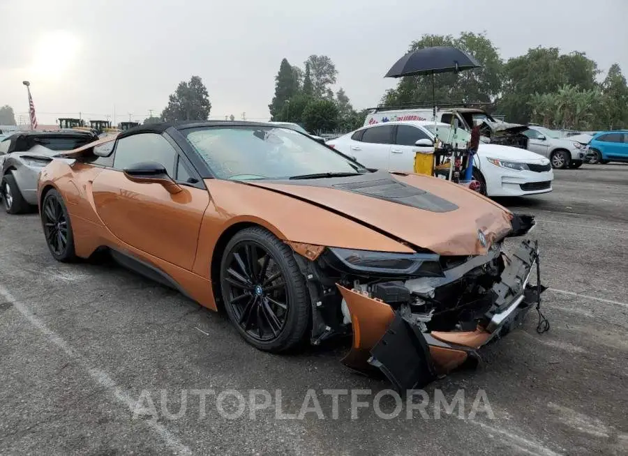 BMW I8 2019 vin WBY2Z6C56KVG98050 from auto auction Copart