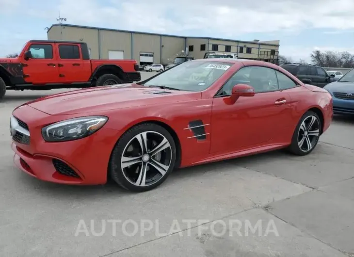 MERCEDES-BENZ SL 450 2017 vin WDDJK6GAXHF043372 from auto auction Copart