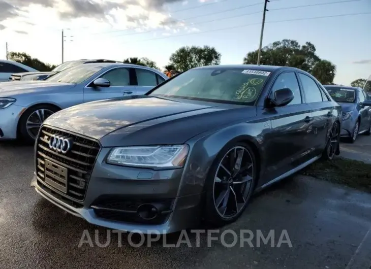 AUDI S8 PLUS QU 2017 vin WUAJ5AFD8HN900877 from auto auction Copart