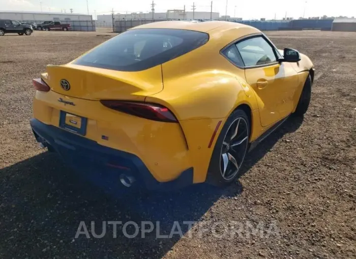 TOYOTA SUPRA BASE 2022 vin WZ1DB0C08NW052716 from auto auction Copart