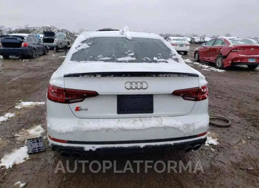 AUDI S4 PREMIUM 2018 vin WAUB4AF42JA039744 from auto auction Copart