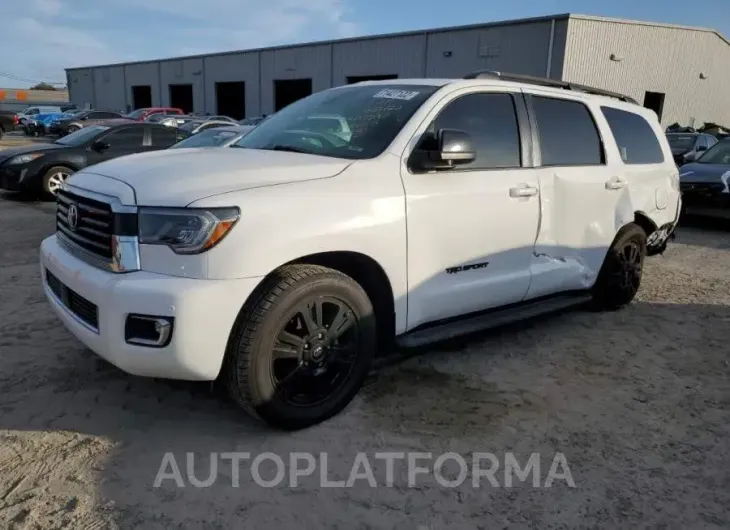 TOYOTA SEQUOIA SR 2018 vin 5TDZY5G10JS071290 from auto auction Copart