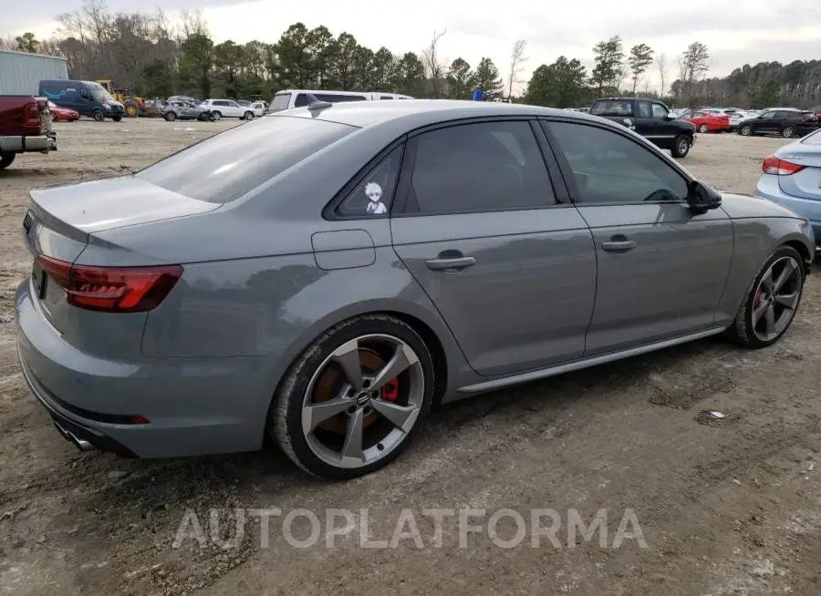 AUDI S4 PRESTIG 2019 vin WAUC4BF47KA010266 from auto auction Copart