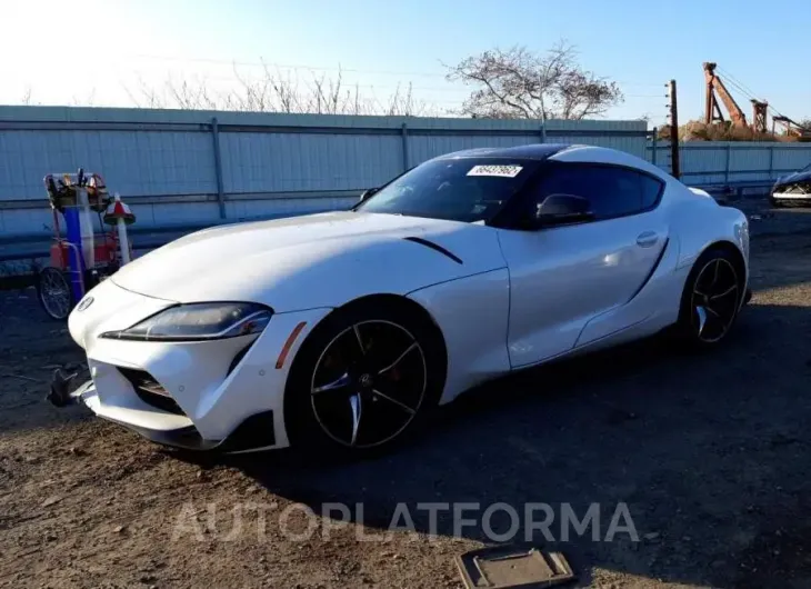 TOYOTA SUPRA BASE 2021 vin WZ1DB0C02MW045453 from auto auction Copart