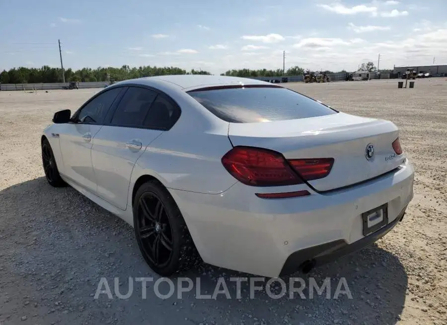 BMW 640 I GRAN 2015 vin WBA6A0C58FD318297 from auto auction Copart