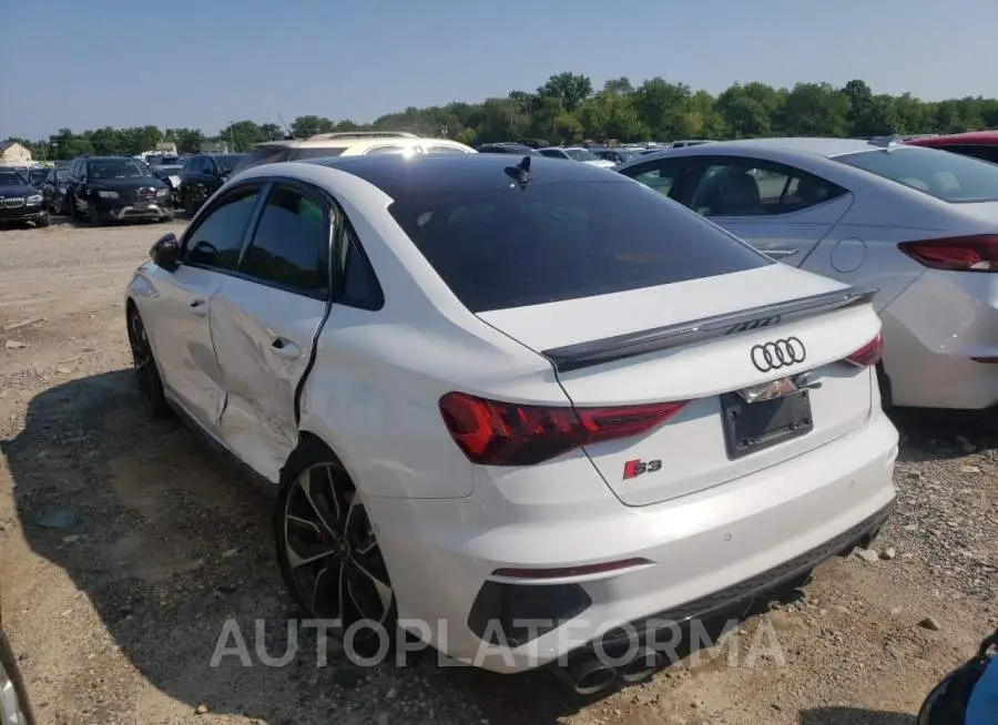 AUDI S3 PRESTIG 2022 vin WAUJ3DGY2NA046975 from auto auction Copart