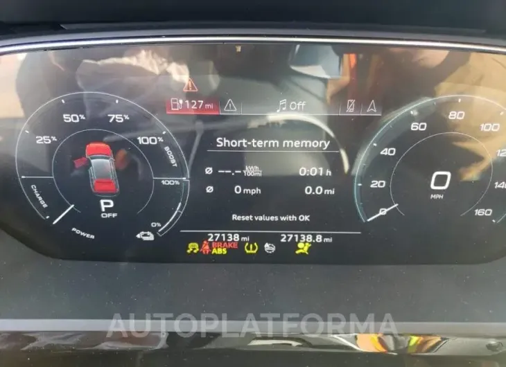 AUDI E-TRON PRE 2019 vin WA1VAAGE1KB010323 from auto auction Copart