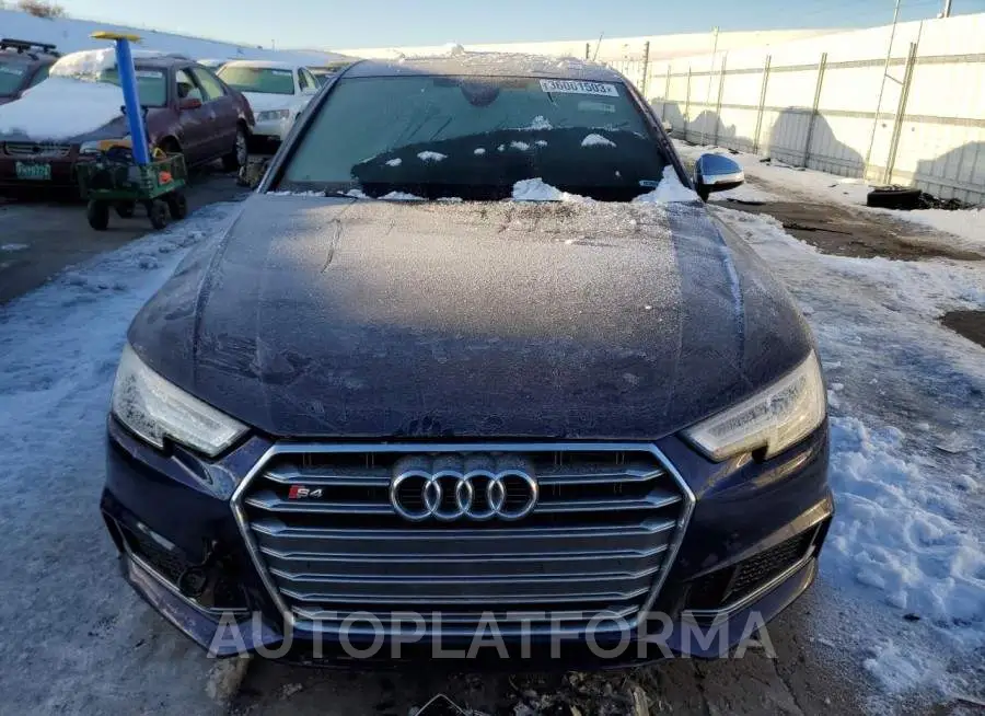 AUDI S4 PREMIUM 2018 vin WAUB4AF44JA003862 from auto auction Copart