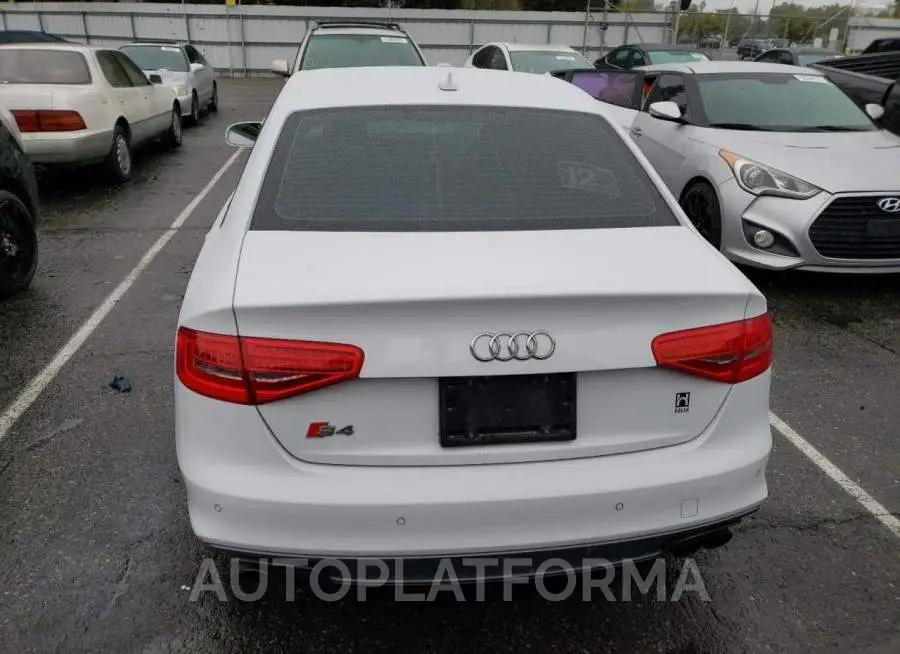 AUDI S4 PREMIUM 2015 vin WAUBGAFL5FA063249 from auto auction Copart