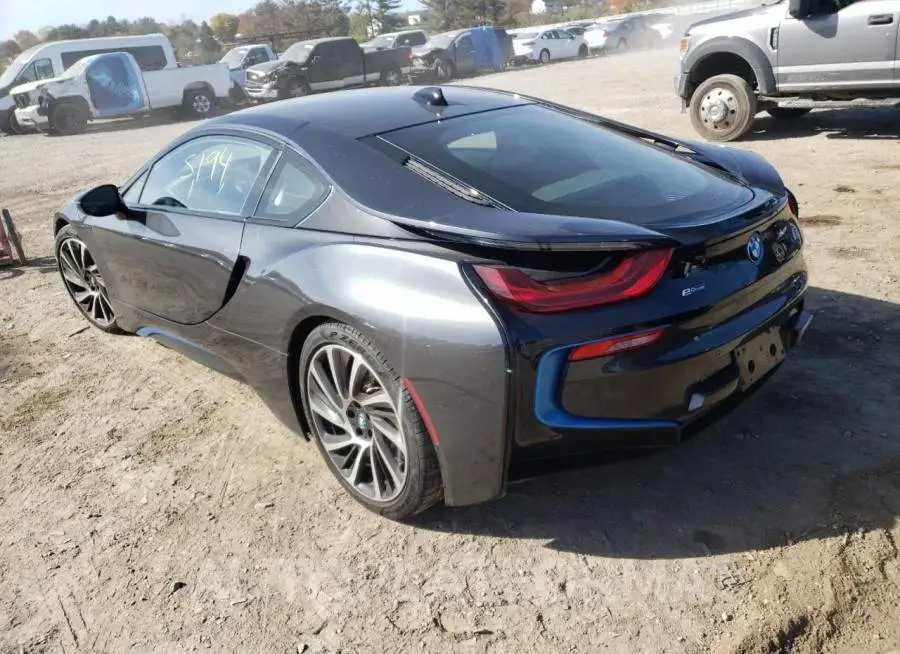 BMW I8 2017 vin WBY2Z2C3XHV676436 from auto auction Copart