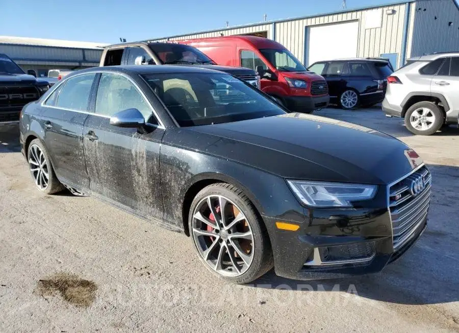 AUDI S4 PRESTIG 2018 vin WAUC4AF44JA004255 from auto auction Copart