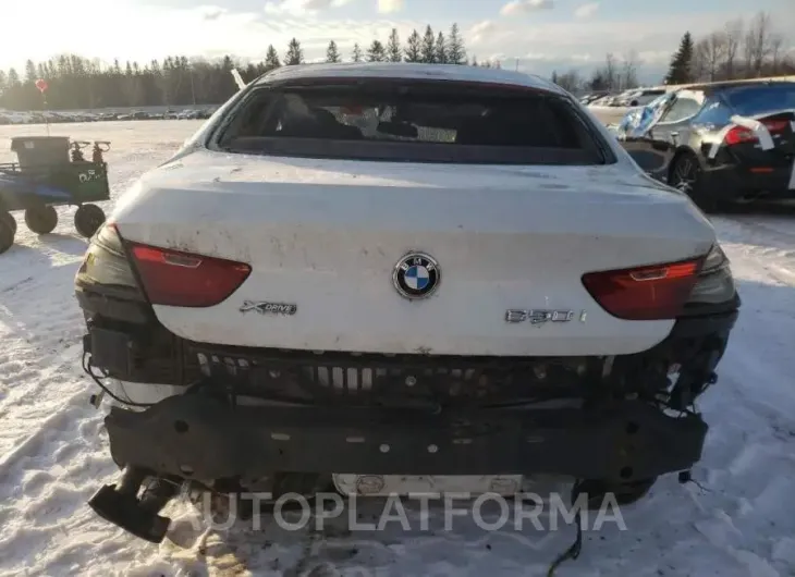 BMW 650 XI 2015 vin WBA6B4C53FD760991 from auto auction Copart