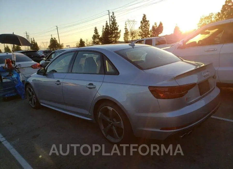 AUDI S4 PREMIUM 2018 vin WAUB4AF40JA138692 from auto auction Copart