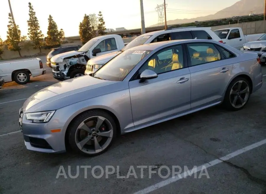 AUDI S4 PREMIUM 2018 vin WAUB4AF40JA138692 from auto auction Copart