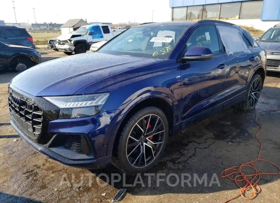 AUDI Q8 PREMIUM 2021 vin WA1EVAF10MD020402 from auto auction Copart