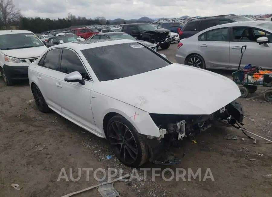 AUDI S4 PREMIUM 2018 vin WAUB4AF45JA065870 from auto auction Copart