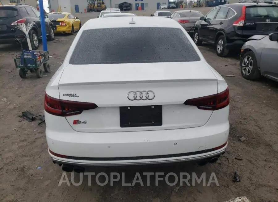 AUDI S4 PREMIUM 2018 vin WAUB4AF45JA065870 from auto auction Copart