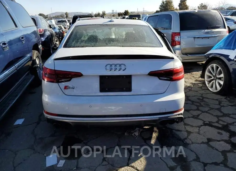 AUDI S4 PRESTIG 2018 vin WAUC4AF43JA003890 from auto auction Copart