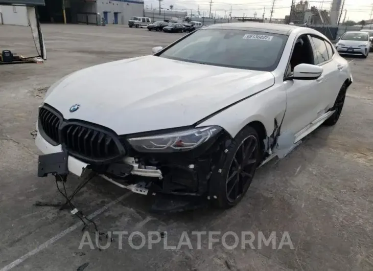 BMW 840I 2022 vin WBAGV2C09NCJ55169 from auto auction Copart