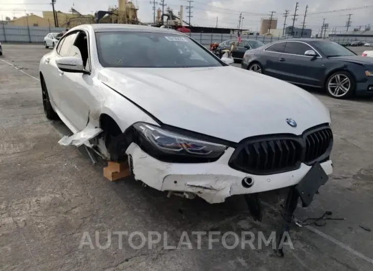 BMW 840I 2022 vin WBAGV2C09NCJ55169 from auto auction Copart