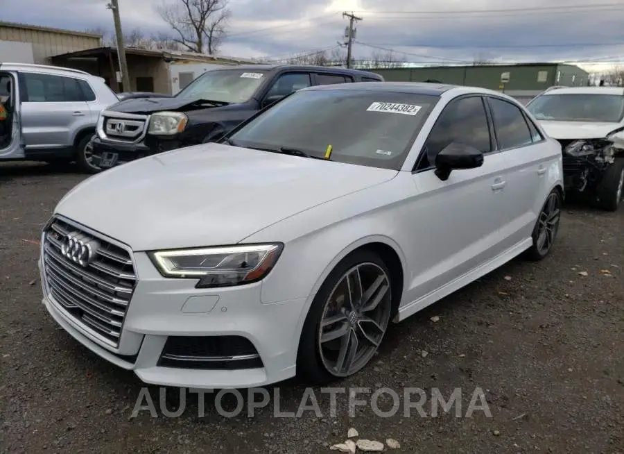 AUDI S3 PREMIUM 2017 vin WAUB1GFF0H1025817 from auto auction Copart