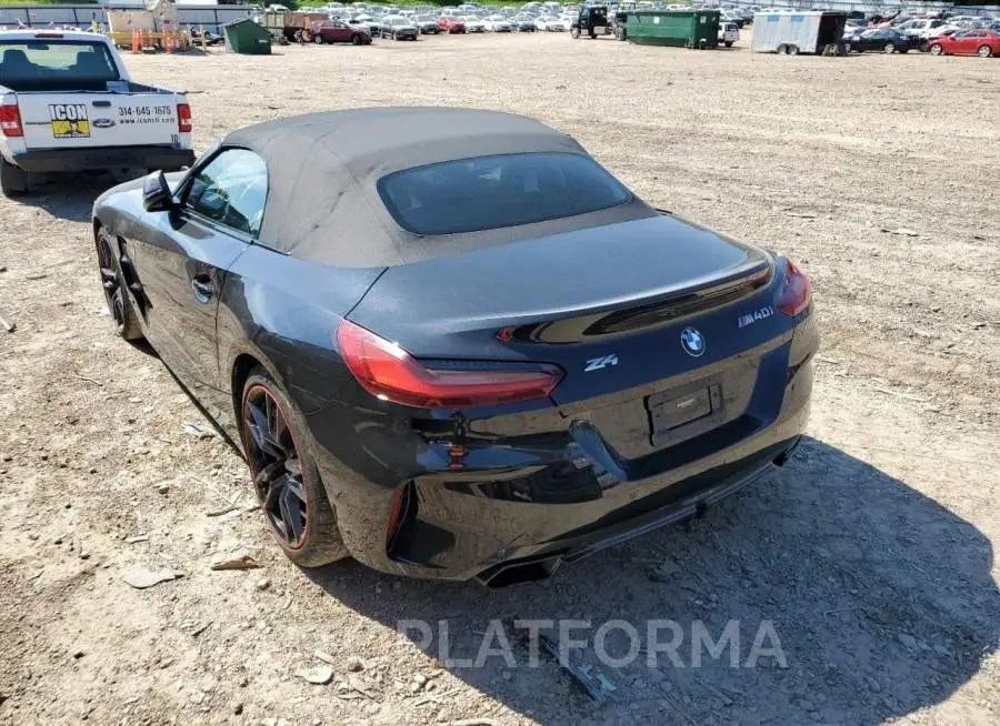 BMW Z4 M40I 2020 vin WBAHF9C01LWW33347 from auto auction Copart