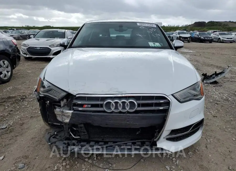 AUDI S3 PRESTIG 2015 vin WAUFFGFF6F1079719 from auto auction Copart