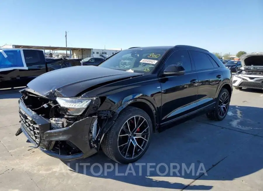 AUDI Q8 PREMIUM 2021 vin WA1EVAF15MD019634 from auto auction Copart