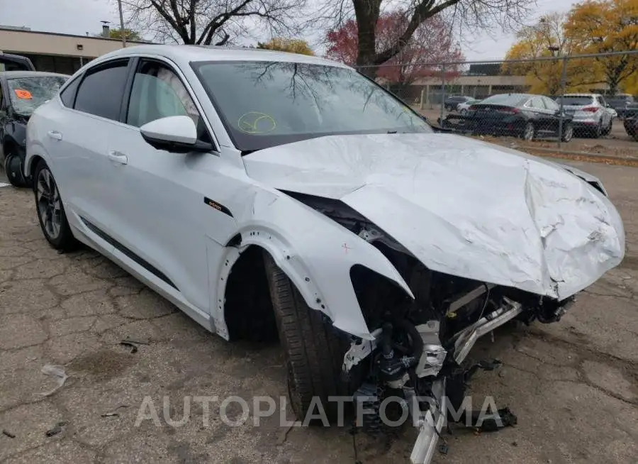 AUDI E-TRON SPO 2021 vin WA13AAGE2MB026668 from auto auction Copart