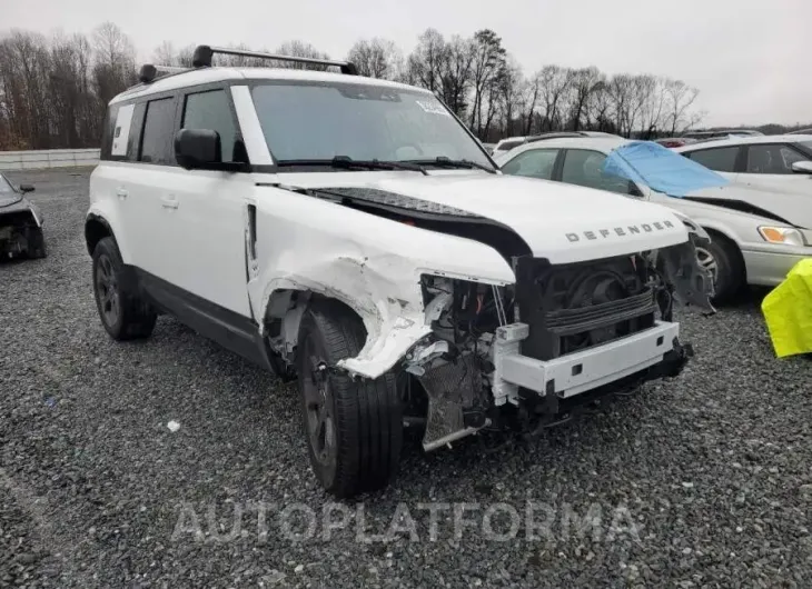 LAND ROVER DEFENDER 1 2022 vin SALE37RU1N2077427 from auto auction Copart