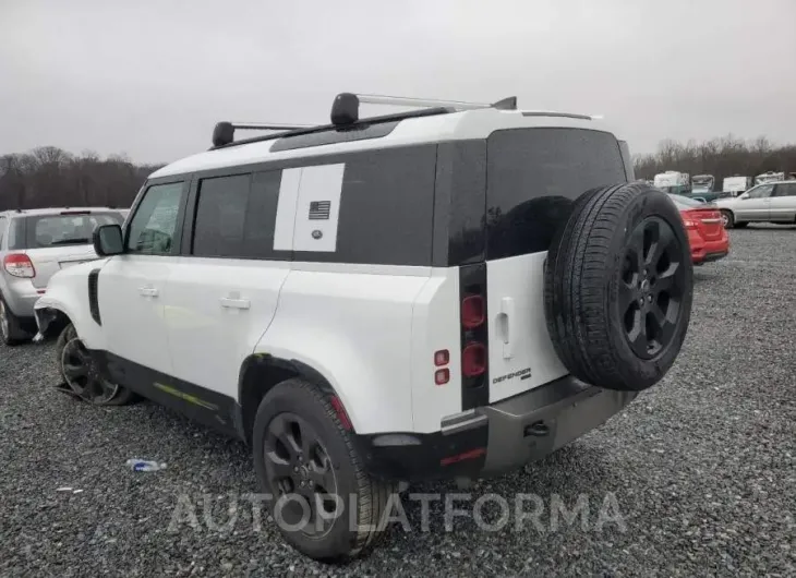 LAND ROVER DEFENDER 1 2022 vin SALE37RU1N2077427 from auto auction Copart