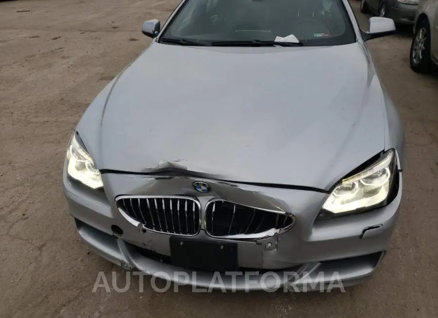 BMW 640 I GRAN 2015 vin WBA6A0C5XFD318012 from auto auction Copart